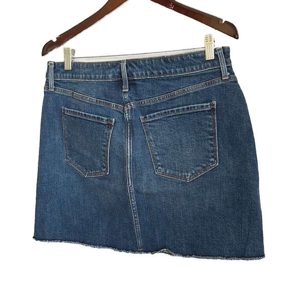 Old Navy Raw Hem Denim Mini Skirt - Picture 9 of 15